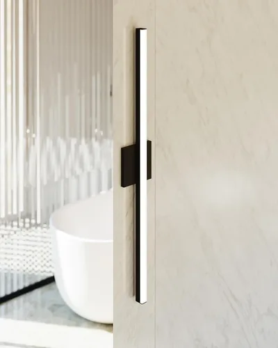 Miniatura 6 de Sonneman Modern Lighting 2769.25 Stix - Lámpara LED lineal para tocador de pared o techo para baño o dormitorio, se instala horizontal o vertical