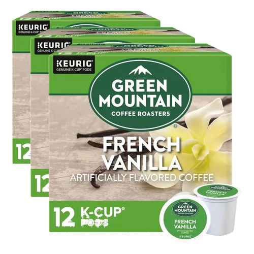 Miniatura 81 de Green Mountain Coffee Selecciones Estacionales de Café Galleta de Canela y Azúcar por Servicio Keurig K-Cup Pods, Café Tueste Claro, 12
