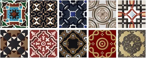 Miniatura 15 de 10 hojas de calcomanías para azulejos de 6 x 6 pulgadas, vinilo impermeable para cocina, baño, ducha, decoración de pared