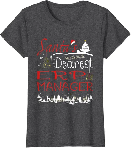 Miniatura 5 de ERP Manager Xmas Job Cute Christmas T-Shirt