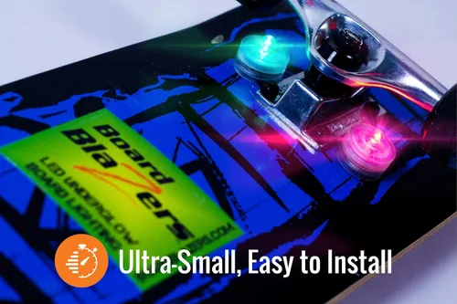 Miniatura 4 de Board Blazers Luces LED para Skateboard con Efecto Underglow - Regalo Ideal para Skateboard - Luz LED Perfecta para Longboard o Luz para Scooter