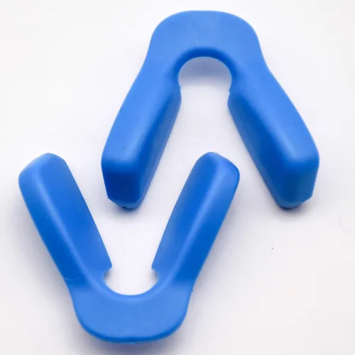 Miniatura 2 de Imytpft 2 Blue CompatibleCompatibleReplacement Silicone Nose Pads 2 Pieces For Oakleys Jawbreaker Earsocks
