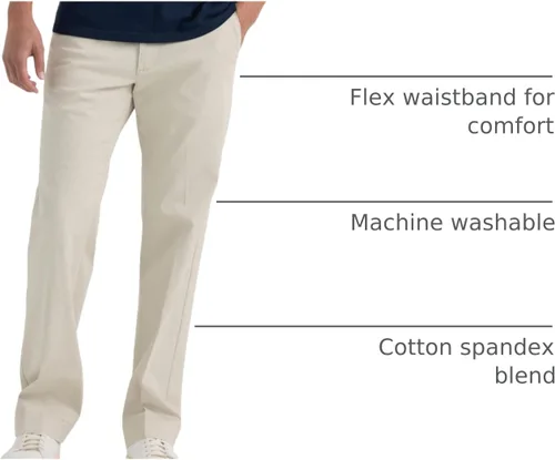 Miniatura 67 de Lee Extreme Motion Pantalón regular recto sin pliegues al frente para hombre