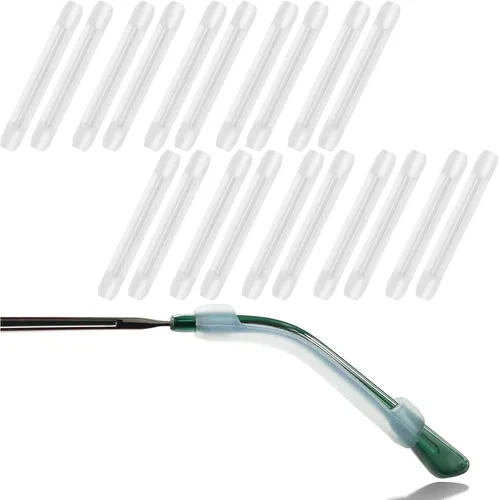 Ganchos de silicona para lentes de oreja, soporte de correa para lentes deportivos, puntas de sien, retenedores de gafas, antideslizantes, elásticos