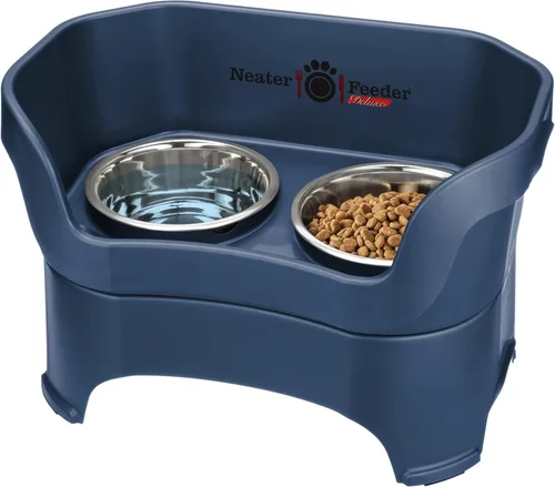 Miniatura 11 de Neater Pet Brands Neater Feeder Deluxe Cuencos para perros a prueba de derrames elevados para perros grandes de más de 40 libras, fabricado en EE.