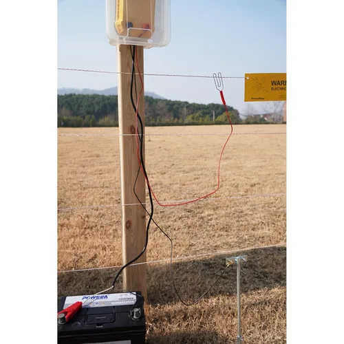 Miniatura 3 de FenceMate Cargador de valla eléctrico alimentado por batería de 0.5 J hasta 10 millas para contener aves de corral, ganado, esgrimista para proteger