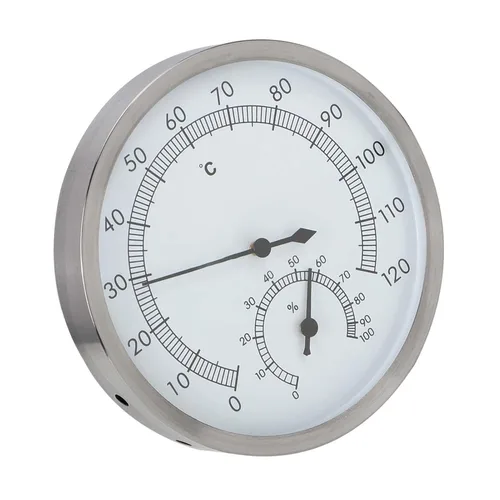Miniatura 8 de Termómetro higrómetro de madera 2 en 1, higrómetro para sala de vapor, sauna, accesorios Fahrenheit