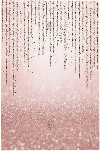 Miniatura 2 de Cubierta de interruptor de luz rosa brillante con purpurina de 1 banda, sin dispositivo, placa de pared en blanco decorativa para adolescentes, Rosa