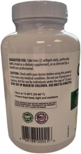 Miniatura 7 de EffiHealth - Aceite de pescado Omega-3 - Aceite de pescado de triple fuerza de 2500 mg, 1200 mg de EPA, 600 mg de DHA - Apoya la salud del corazón