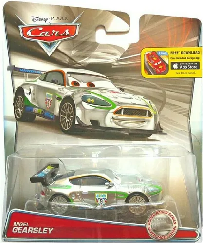 Miniatura 2 de Disney Pixar Cars - Serie Silver Racer 2013 - Nigel Gearsley