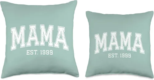 Miniatura 3 de Mama Est 1999 Custom Mom Personalized Mothers Day Customized Throw Pillow