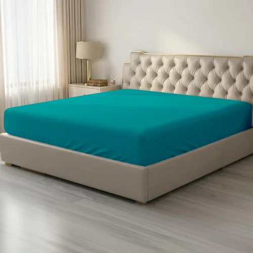 Miniatura 23 de HBHLFZ Sábana Bajera Ajustable King Solamente, Sábana Bajera Suave y Transpirable - 78"x80" Sábana Bajera Ajustable King Size con Bolsillos Blanco