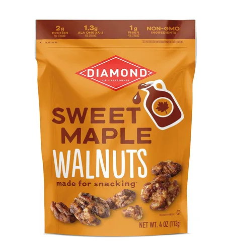 Miniatura 21 de Diamond of California Nueces de California saladas con chocolate negro, 4 oz. (paquete de 4)