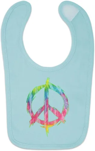Miniatura 2 de Tie Dye símbolo de la Paz babero