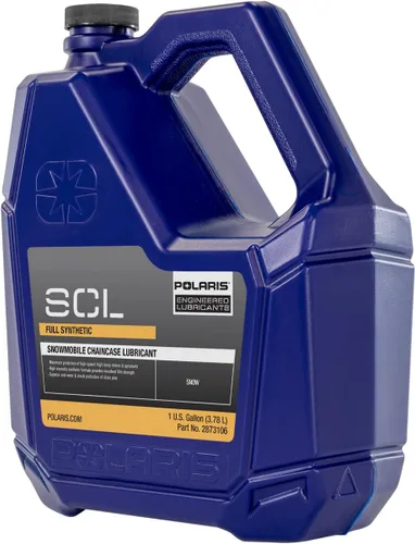 Miniatura 2 de Polaris 2873106 SCL lubricante completamente sintético para caja de cadena de moto de nieve 1 galón