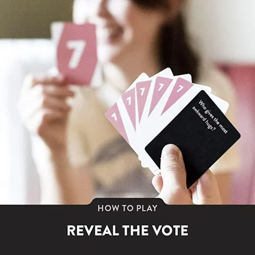 Miniatura 6 de The Voting Game After Dark Edition – El divertido juego de cartas para adultos sobre descubrir quiénes son tus amigos, perfecto para estudiantes