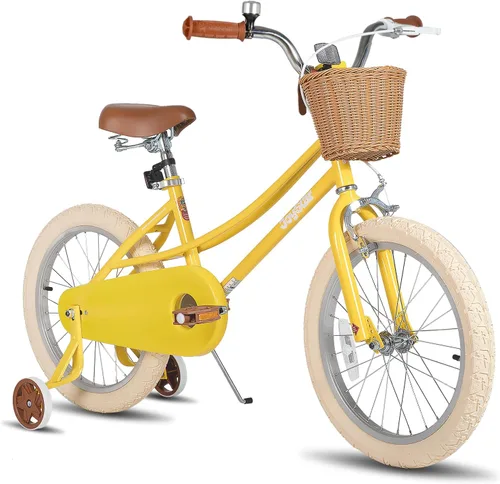 Miniatura 12 de JOYSTAR Fantasy Girls Bike for 2-12 Years Old Toddlers and Kids, 12" 14" 16" 18“ 20" Retro Style Kids Bike with Training Wheels