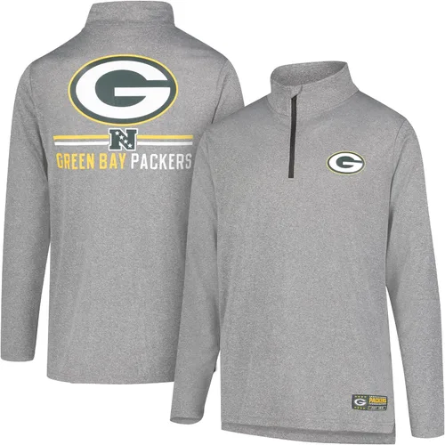 Miniatura 51 de Ultra Game Men's NFL Official Super Soft Quarter Zip Long Sleeve T-Shirt