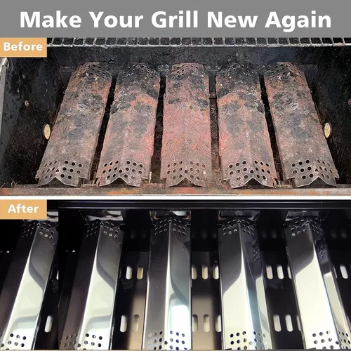 Miniatura 6 de Piezas de repuesto de placas de calor para parrilla Nexgrill, tiendas de campaña de calor de acero inoxidable para parrilla de gas Home Depot