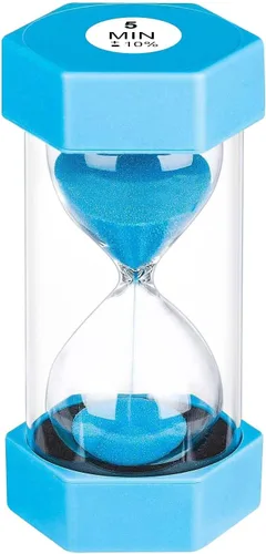 Miniatura 35 de Reloj de Arena con Temporizador de Arena de 1 Minuto, Reloj de Arena Irrompible, SandWatch de Plástico de 1 Min, Reloj De Arena 1 Minutos, Reloj