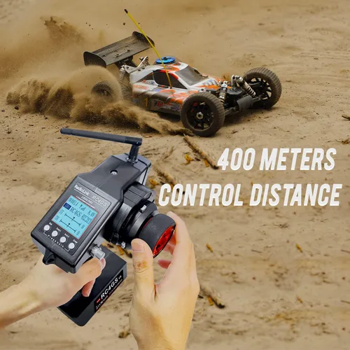 Miniatura 5 de ATA HOBBY Radiolink RC4GS V3 (V2 Upgrade) Transmisor de radio RC de 5 canales y 2 receptores R6FG con kit de control remoto Gyro 2.4ghz 400M