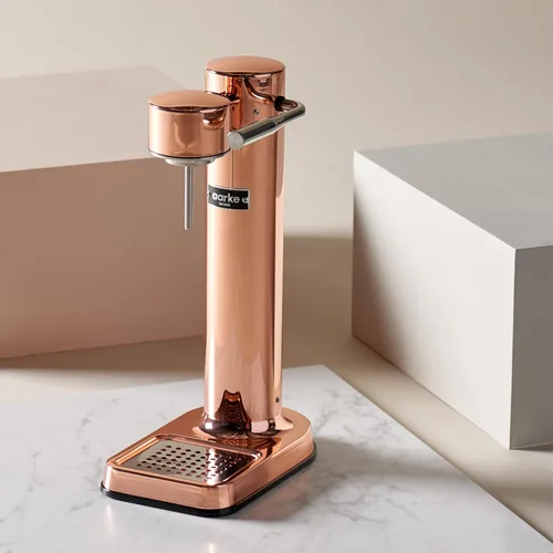 Miniatura 4 de Aarke Carbonator lll con cilindro de CO2, máquina de agua con gas y carbonatación, acero inoxidable con botella reutilizable PET sin BPA, volumen