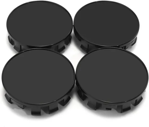 Miniatura 9 de RTrhinoTuning 4 tapas centrales de rueda compatibles con Armada Titan Pathfinder Frontier Xterra, tapa central de llanta negra, 40342-EA210 62612
