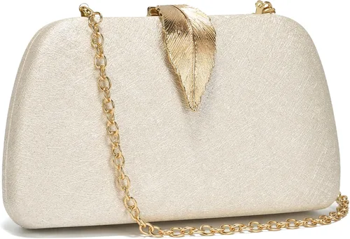 Miniatura 4 de Bolsos de mano con purpurina de SWEETV CHUNLI para mujer, elegante bolso de noche para fiestas, bodas y eventos formales