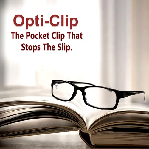 Miniatura 4 de Reading Glasses with Built in Pocket Clip, Scratch Resistant Aspheric Lenses, Spring Temples for Men and Women