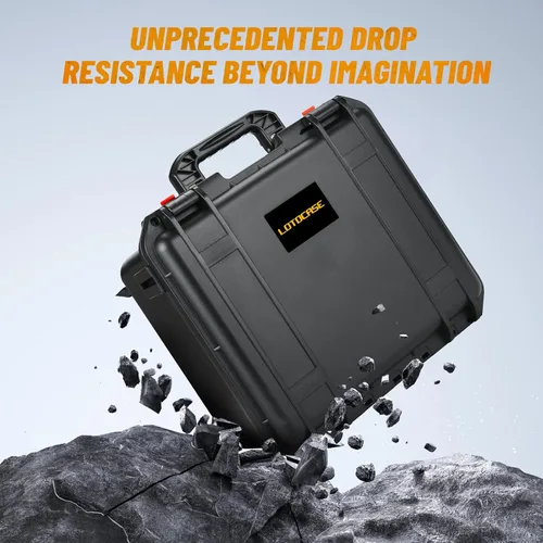 Miniatura 4 de Funda para llave de impacto y dinamométrico Dewalt - Caja de herramientas dura impermeable para juego Dewalt, bolsa de kit combinado de herramientas