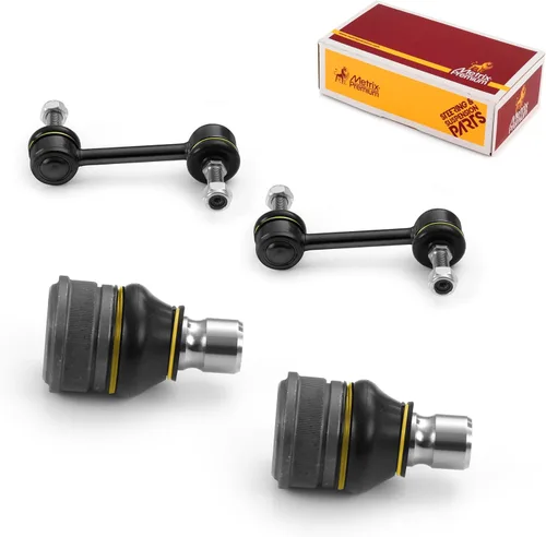 Miniatura 25 de Metrix Premium Chassis Parts - Juego de 4 piezas de articulación de rótula superior y barra estabilizadora delantera para Ford Ranger RWD 1998-2011