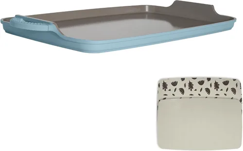 Goodful Plancha de doble quemador todo en uno, cerámica antiadherente, aluminio fundido duradero, apto para horno y lavavajillas, fabricado sin