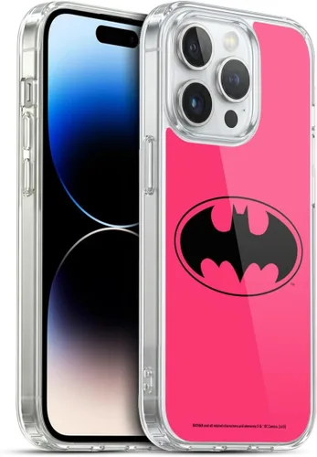Miniatura 408 de Head Case Designs Funda de gel con licencia oficial de Batman DC Comics Bat Signal Logos [protección de grado militar] compatible con Apple iPhone 7