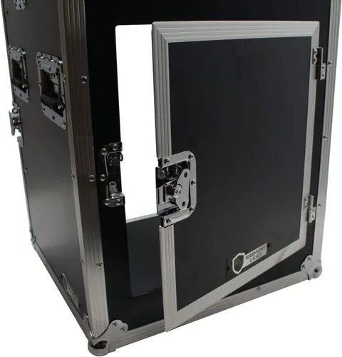 Miniatura 7 de Harmony Audio Case HCM12U DJ Pro Audio 10U Slant Top 14U Vertical Mixer Rack Case
