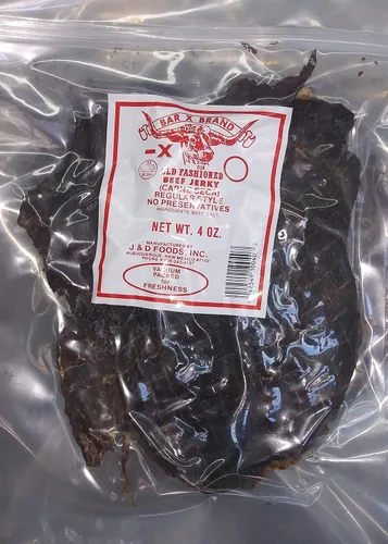 Miniatura 6 de Bar X Brand Old Fashioned Beef Jerky (Carne Seca) (Regular, 7 oz)