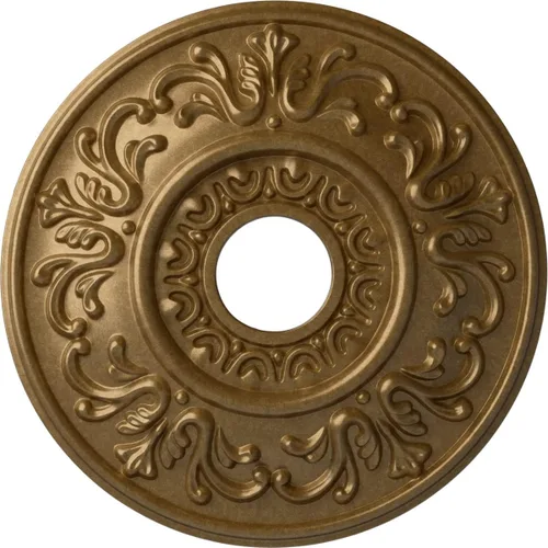 Miniatura 52 de Ekena Millwork CM18VLFCS Medallón de Techo de Valeta, Cobre Flash