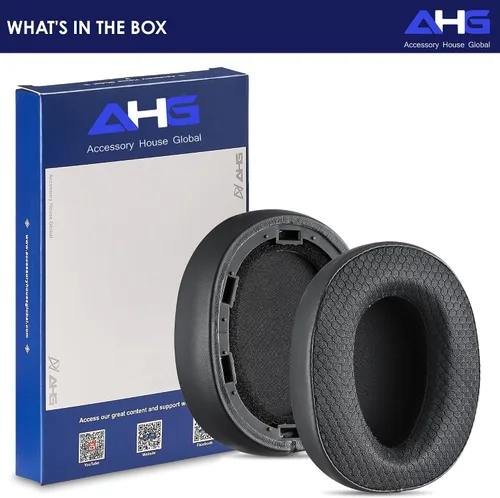 Miniatura 6 de AHG Accessory House Global Cool Gel - Almohadillas de repuesto WH-H900N / MDR-100ABN para los oídos, compatibles con auriculares Sony WH-H900N