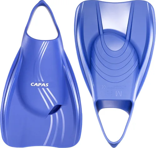 Miniatura 15 de CAPAS Aletas de Entrenamiento de Natación Pro con Bolsa de Malla, Aletas de Natación Profesionales Cortas de Silicona, Aletas de Talón Abierto