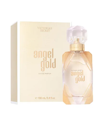 Miniatura 3 de Victoria's Secret Angel Gold Eau de Parfum, notas de bergamota espumosa, gardenia y almizcle, perfumes para mujer (1.7 oz)
