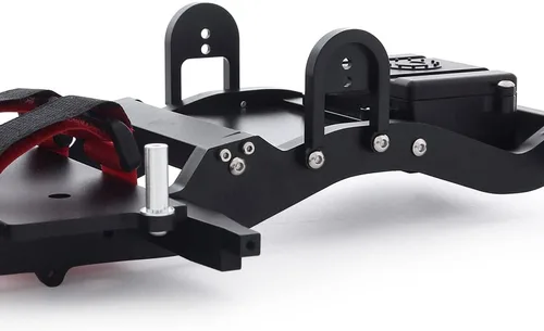 Miniatura 4 de Marco de chasis metálico a escala 1/10 con caja de transferencia de transmisión para camión RC Crawler RC4WD Gelande II FJ40 G2 D90 TF2 Defender