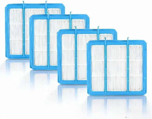 Miniatura 5 de Paquete de 5 filtros HEPA de repuesto compatibles para Shark ION, IQ, EZ AI Series Vacuum AV2501AE RV1001AE AV910/911S/912S/915S AV753 RV100AE Azul