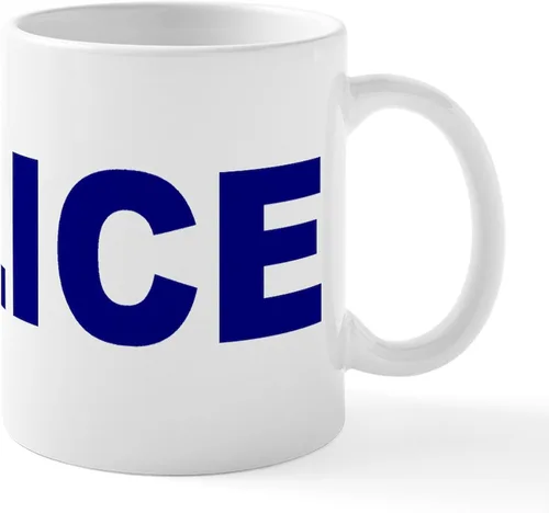 Miniatura 13 de CafePress Taza de café de cerámica de 11 oz (11.0 fl oz) de Police Mom