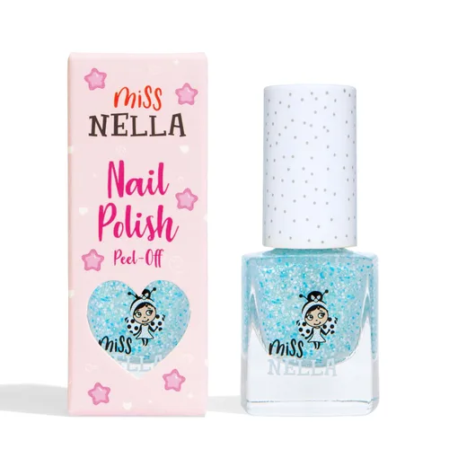 Miniatura 8 de MISS NELLA Sweet Lavender - Esmalte de uñas morado con purpurina especial seguro para niños, fórmula no tóxica y sin olor para niños y niños
