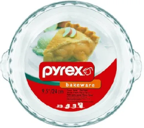 Miniatura 2 de Pyrex Bakeware - Plato festoneado de 9-1/2 pulgadas, transparente