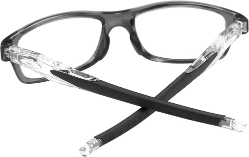 Miniatura 4 de BroLizard Brazos de repuesto para marco transparente satinado Oakley Crosslink Glass - A