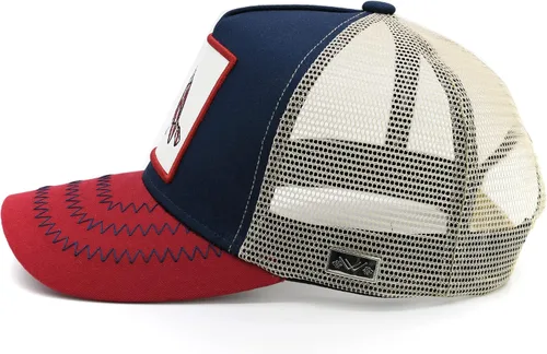 Miniatura 4 de Gorra de béisbol de Kayak Trucker para hombres y mujeres, ajustable, transpirable, de malla, color azul, Azul