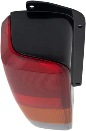 Miniatura 4 de EPIC LIGHTING Lente de luz trasera de freno trasero y conjunto de carcasa de repuesto para Jeep 1997-2001 Cherokee [CH2800128 4897399AA ] Lado