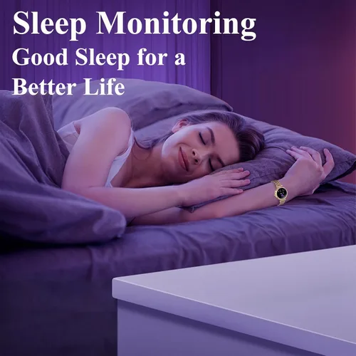 Miniatura 7 de Yihou Relojes inteligentes para mujer, rastreador de actividad física con diamantes, modos multideportivos, monitor de frecuencia cardíaca