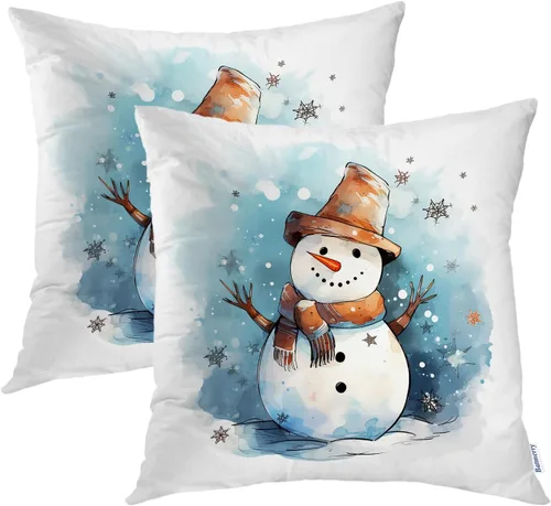 Miniatura 31 de Batmerry Juego de 2 fundas de almohada decorativas con estampado floral gris y blanco de 18 x 18 pulgadas, estilo victoriano con patrón de flores