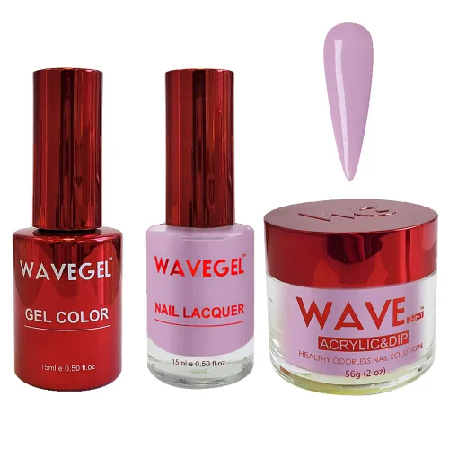 Miniatura 73 de WAVEGEL - Juego de gel de remojo, laca de uñas y polvo acrílico y polvo de inmersión a juego - Colección Queen - #015 Noble Men